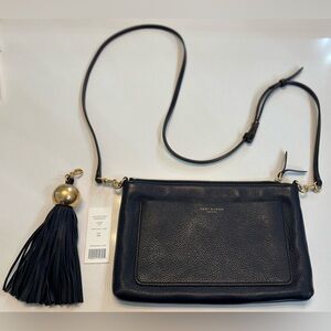 Tory Burch Leather tassel Crossbody, Tory Navy